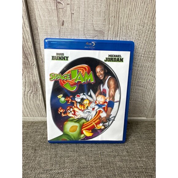 Space Jam Blu-Ray Featuring Bugs Bunny & Michael Jordan - Picture 1 of 3